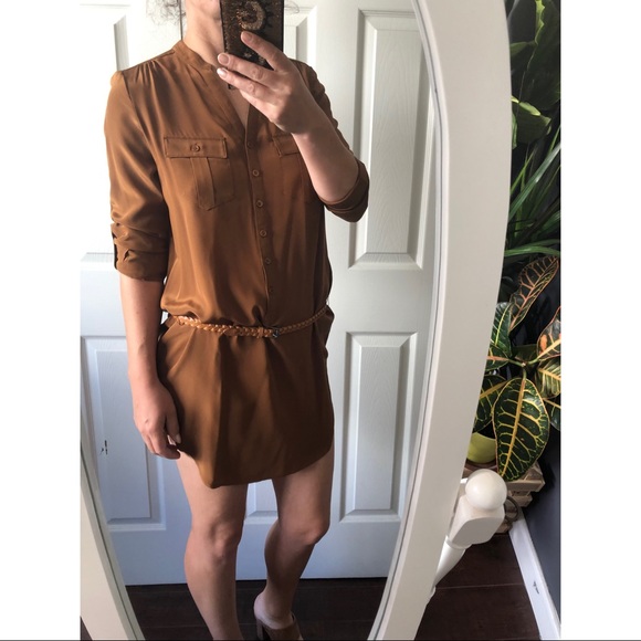 Haute Hippie Dresses & Skirts - Haute Hippie Silk Shirt Dress